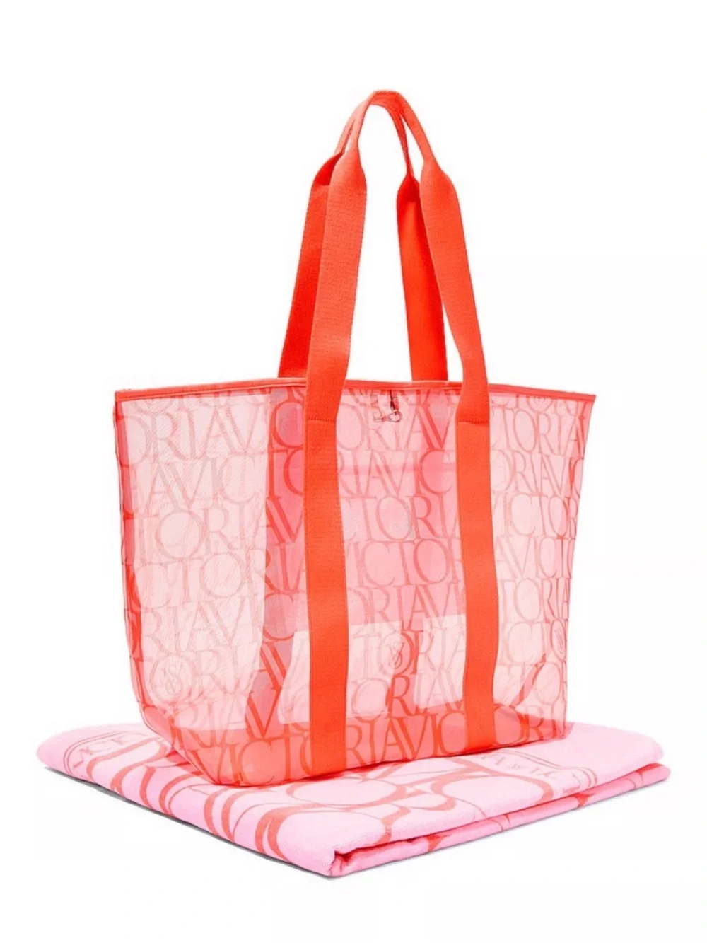 Victoria’s Secret beach tote bag & towel